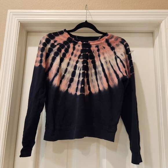 Rails Theo Black Skeleton Tie Dye Sweatshirt Size XS - Picture 2 of 6